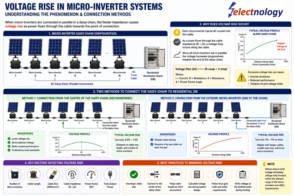 Solar Volt Rise Understanding Voltage Rise in Micro-Inverters in Solar PV Systems ...